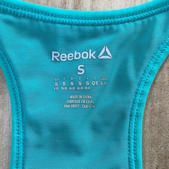 REEBOK PlayDry Racerback Sports Bra - Picture 5 of 6